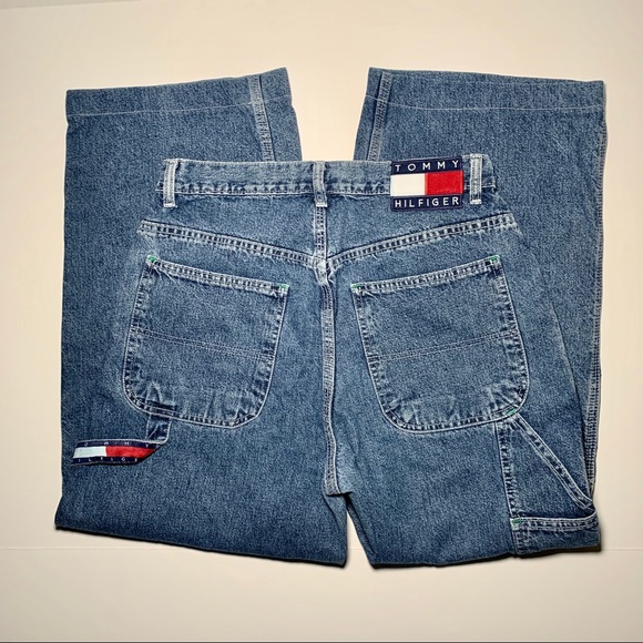 Tommy Hilfiger Denim - Tommy Hilfiger jeans  size 6 carpenter  MOM jeans